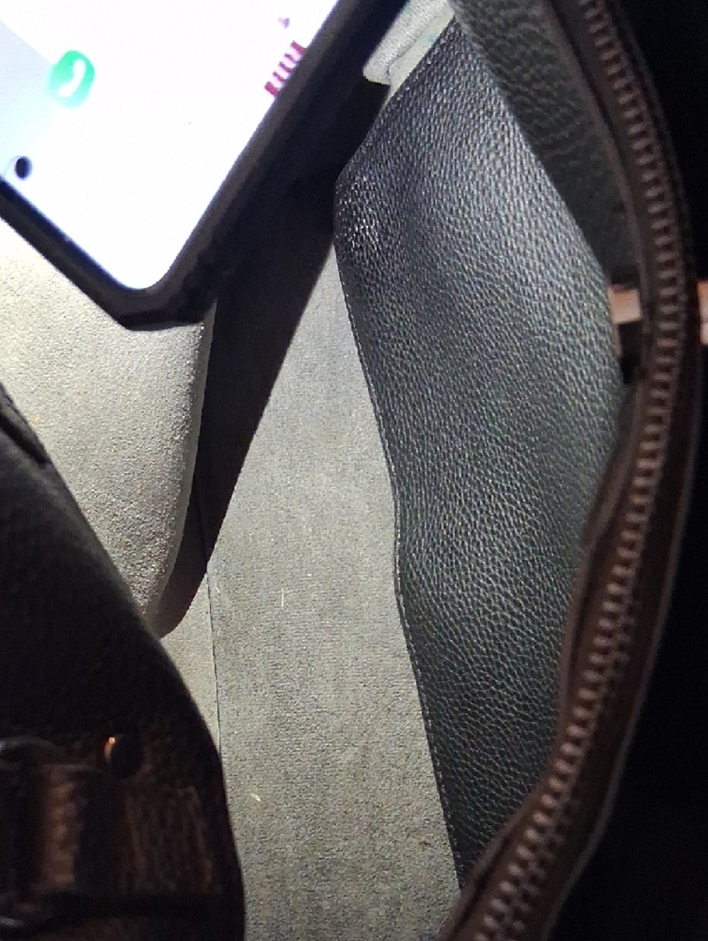 NIcole Miller Black Leather Shoulder Bag – Classic Everyday Tote - Picture 10 of 10